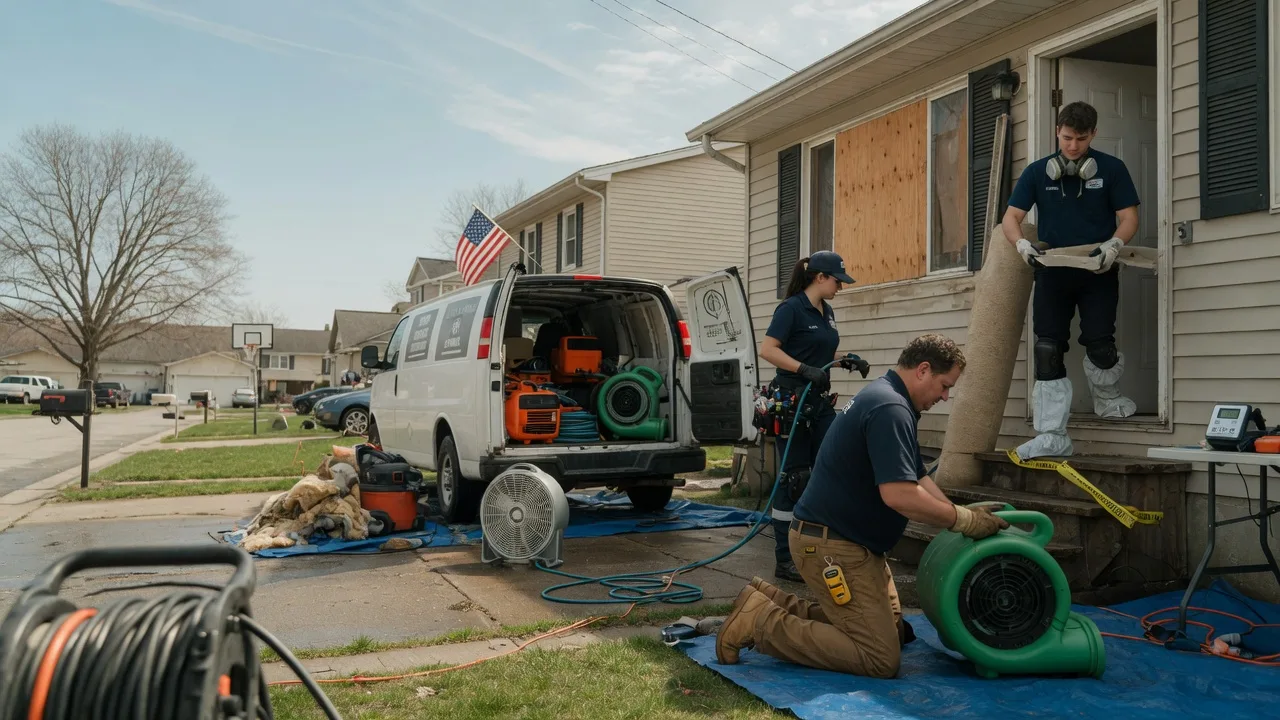 Water Damage Restoration in Bolivar, PA near me
